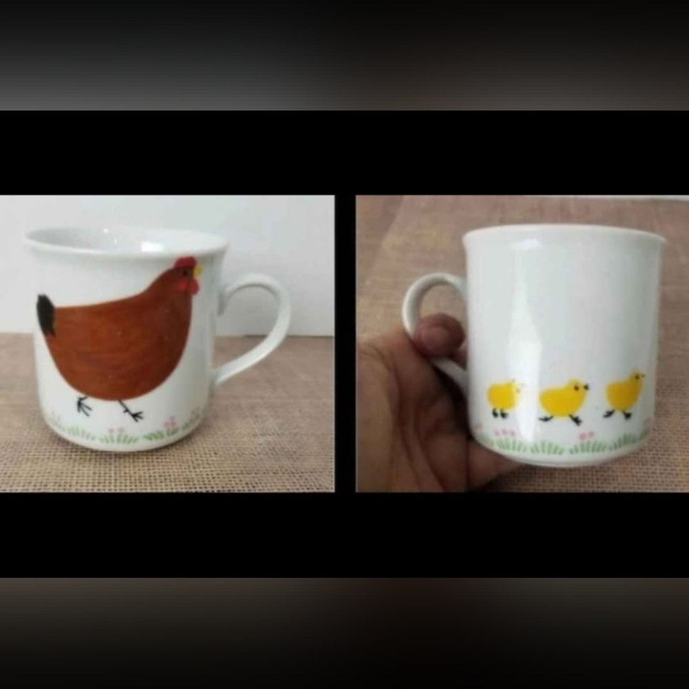 Mama Hen and Chicks Mug